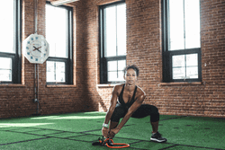 Woman Working Out Wearing Adidas GIF