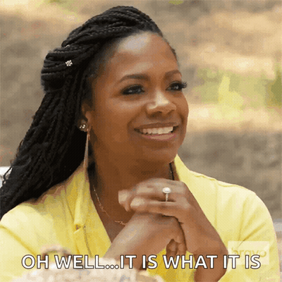 Woman Yellow Smiling It Is What It Is GIF