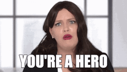 Woman You're Hero Real Mvp GIF
