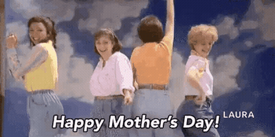 Women Dancing Happy Mother's Day GIF