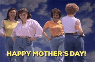 Women Dancing Happy Mothers Day GIF