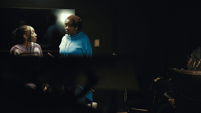 Women Dancing In Living Room With Deer Picture GIF