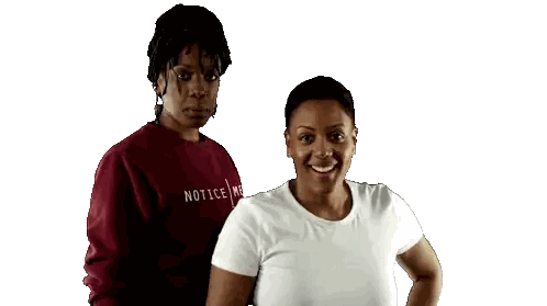 Women Dancing In Notice Sweatshirt Sticker