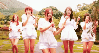 Women Dancing In White Dresses GIF