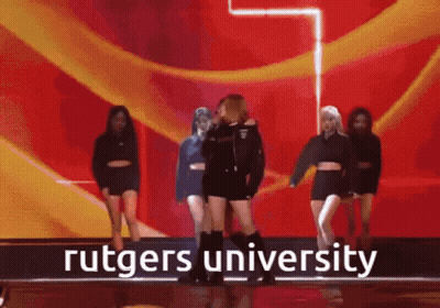Women Dancing On Stage Rutgers University GIF