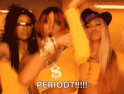 Women Dancing With Dollar Sign Shirt GIF