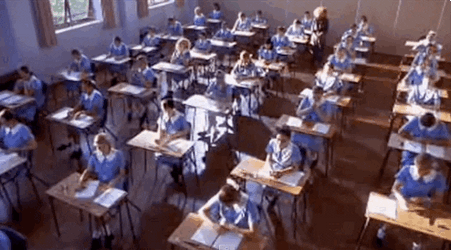 Women During Bar Exam GIF