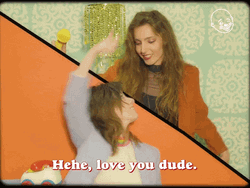 Women Hugging Goodnight Love You Man GIF