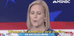 Women In American Are On Fire GIF