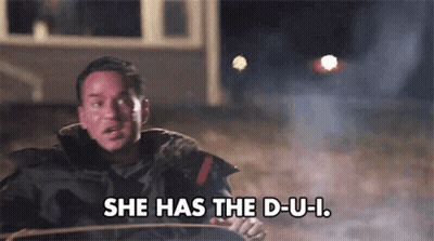 Women In Car With T.C. Crew Comin In Hot GIF