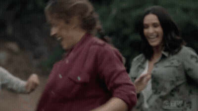 Women Laughing in Park