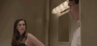 Women On Dock With Miss Marie Boat GIF