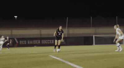 Women Playing Soccer Red Raider Soccer GIF