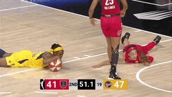 Women's Basketball Head Down Facing Challenge GIF