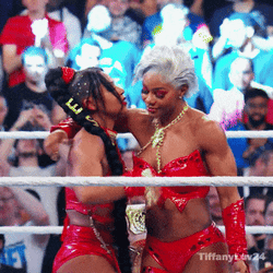 Women's Tag Team Bianca Belair Jade Cargill GIF