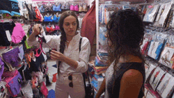 Women Shopping For Thong GIF