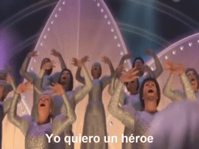 Women Singing In Choir Yo Quiero Un Heroe GIF