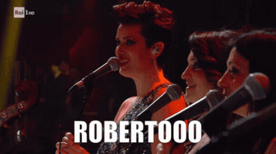 Women Singing Into Microphones Roberto Gagliardiii GIF
