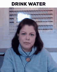 Women Sips Drinking Water GIF