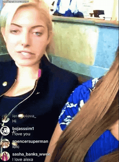 Women Sitting Next To Each Other GIF