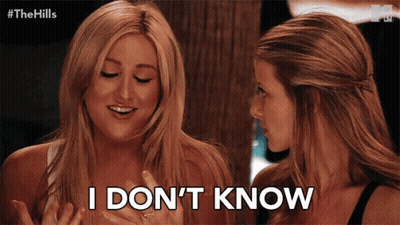 Women Talking I Don T Know GIF