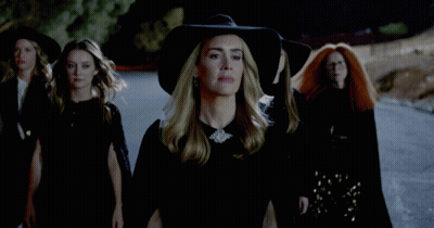 Women Walking One In Black Hat GIF