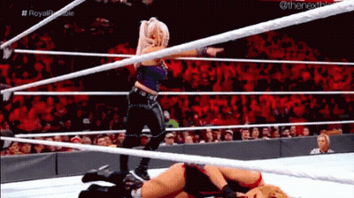 Women Wrestling Royal Rumble GIF