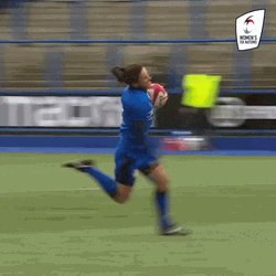 Womens Rugby Tackle GIF