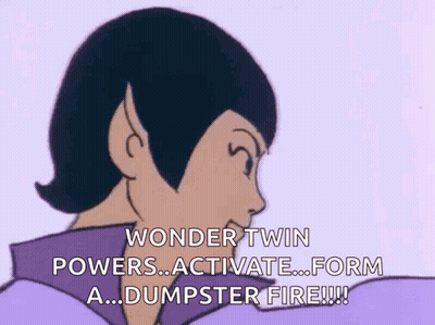 Wonder Twin Powers Activate GIF
