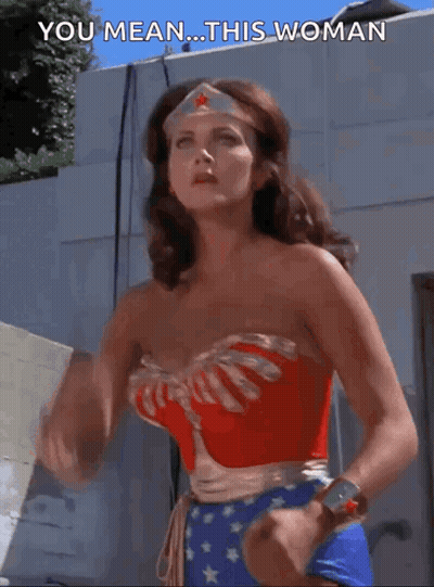 Wonder Woman Costume Woman Says You Mean This Woman GIF