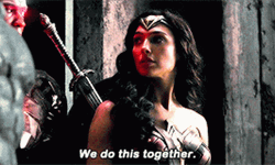 Wonder Woman Great Job Team GIF