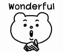 Wonderful Bear Head Clapping GIF