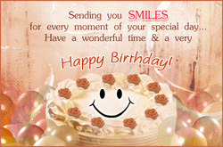 Wonderful Time Birthday Wishes GIF