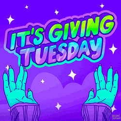 Wonderful Tuesday Open Hands Animation GIF