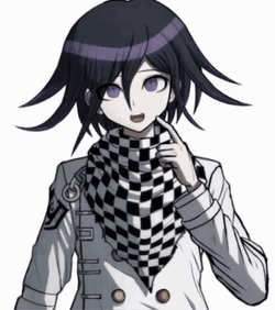 Wondering Kokichi  GIF