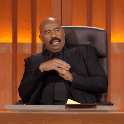 Wondering Suspicious Steve Harvey GIF