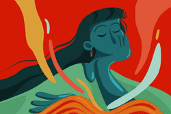 Wondering Woman Animation  GIF