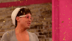 Woo Happy Drag Queen Confetti GIF