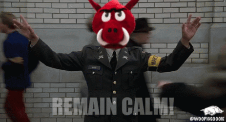 Woo Pig Mascot Tusk Face Swap GIF