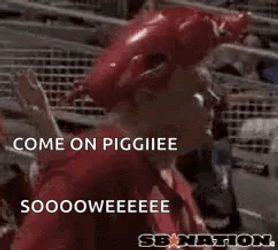 Woo Pig Sooie Avid Fan Cheering GIF