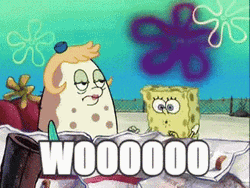 Woo Silly SpongeBob Bowing Submission GIF