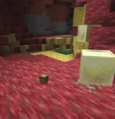 Wooden Block Laying On Ground In Video Game GIF