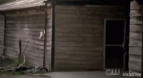 Wooden Building With Youtube.com/dctvheroes GIF