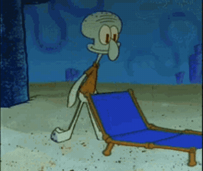 Wooden Chair Take A Seat GIF