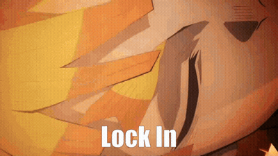 Wooden Floor Saying It Is Time To Lock In GIF