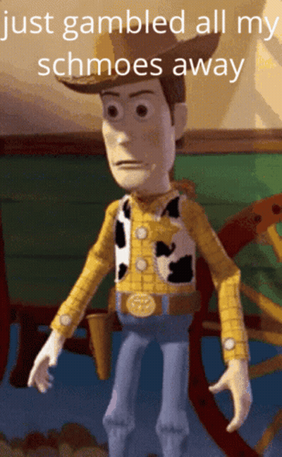 Wooden T-Rex Sticking Head Out Of Coffee Mug Saying T-Rifff GIF