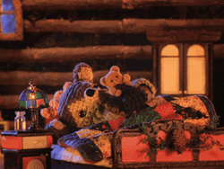 Woodland Creatures Fell Asleep GIF