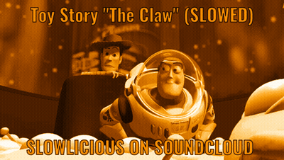 Woody And Buzz Lightyear Toy Story Poster Slowed GIF