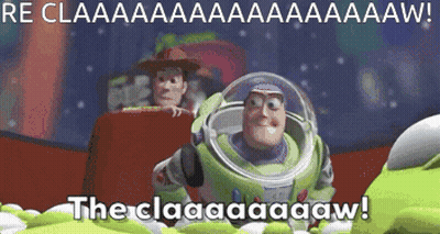 Woody And Buzz Lightyear Toy Story The Claw GIF