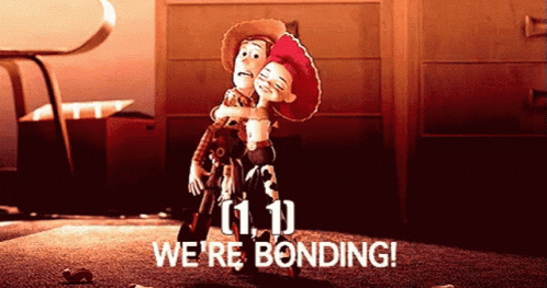 Woody And Jessie Hugging GIF